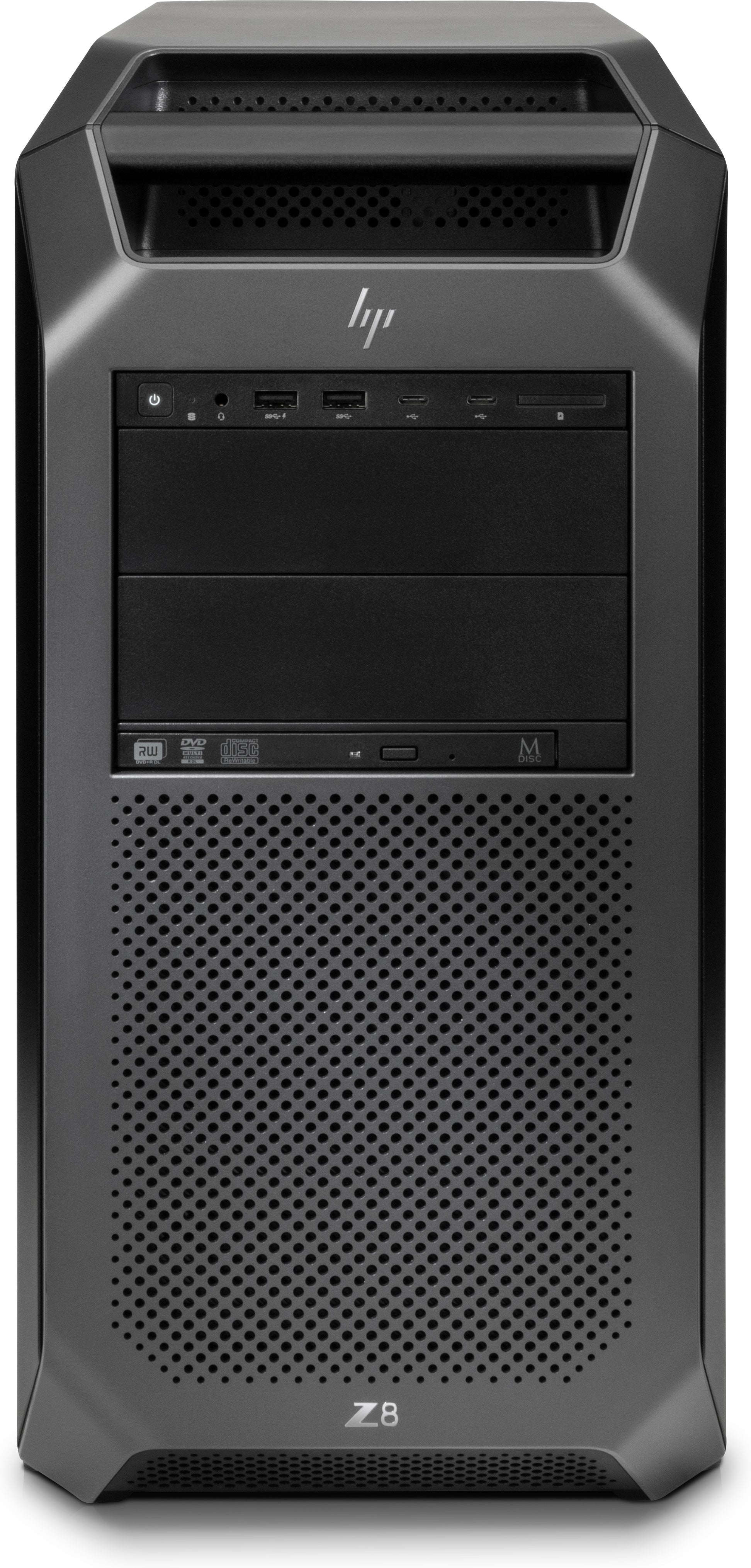 Vista frontale della workstation HP Z8 G4 con doppio processore Xeon Gold, perfetta per applicazioni CAD e server professionali. Vista frontale della workstation HP Z8 G4 con doppio processore Xeon Gold, perfetta per applicazioni CAD e server professionali.